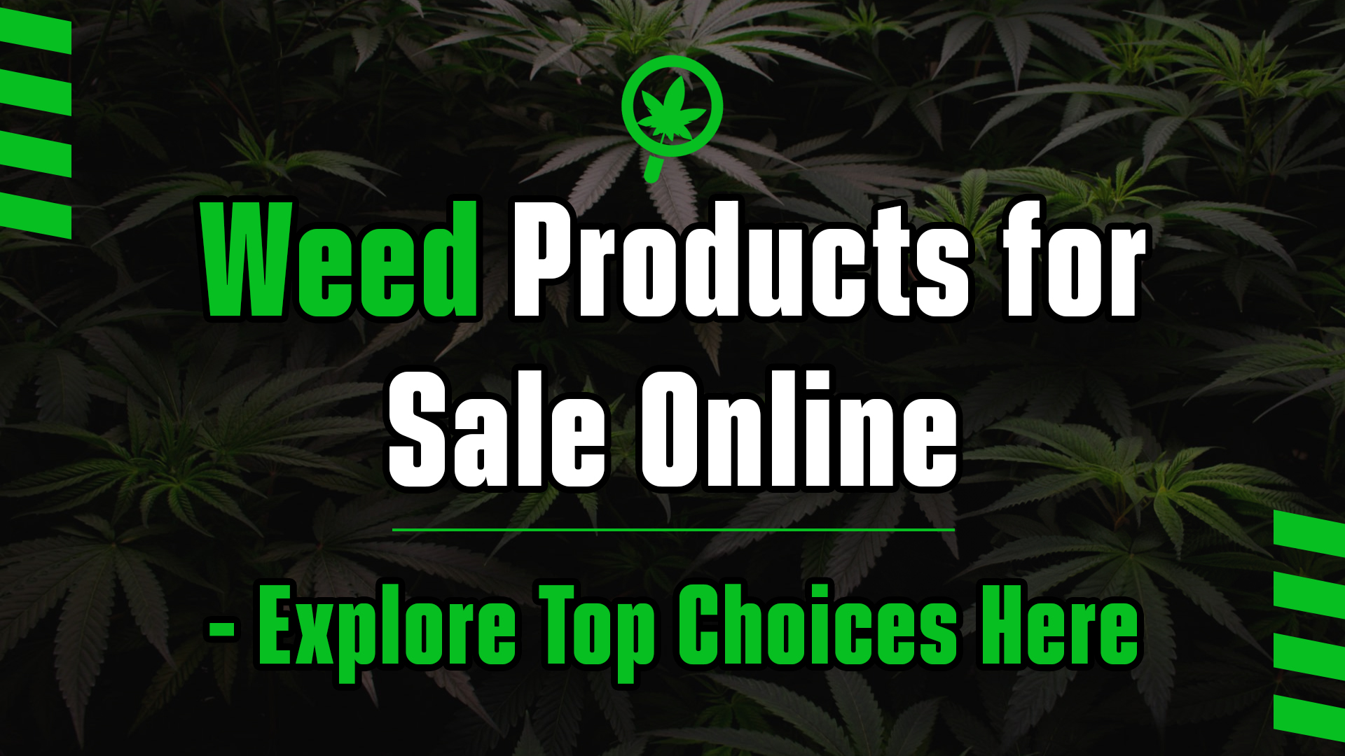 Weed Products for Sale Online – Explore Top Choices Here